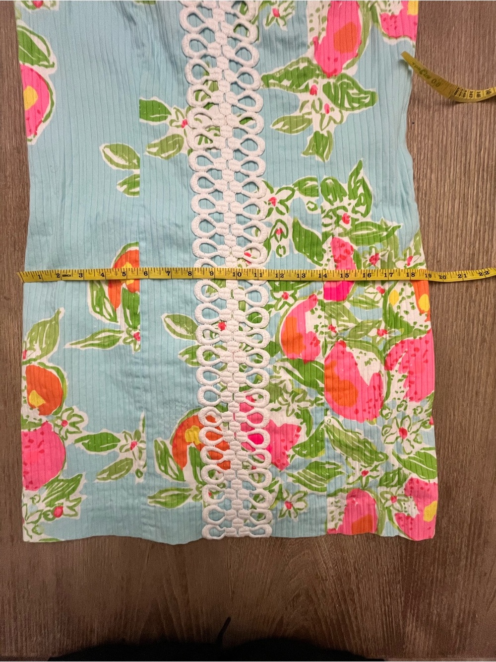 Lilly Pulitzer Women's Cathy Shift Dress Pool Blue, Pink Lemonade Size 8 - Picture 7 of 13